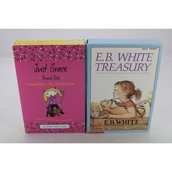 Just Grace & E. B. White Treasures Boxed Sets Euc - Picture 2 of 11